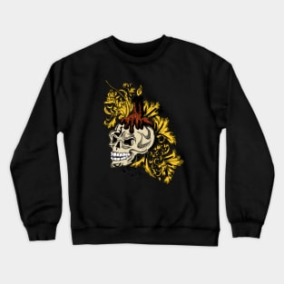 Skull-Hawk Crewneck Sweatshirt